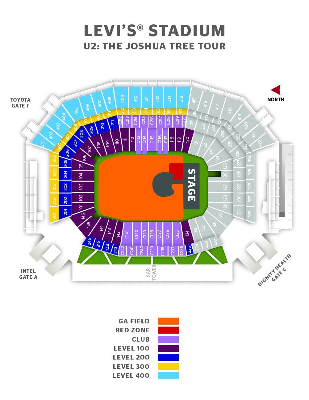 levi ' s stadion suite kort