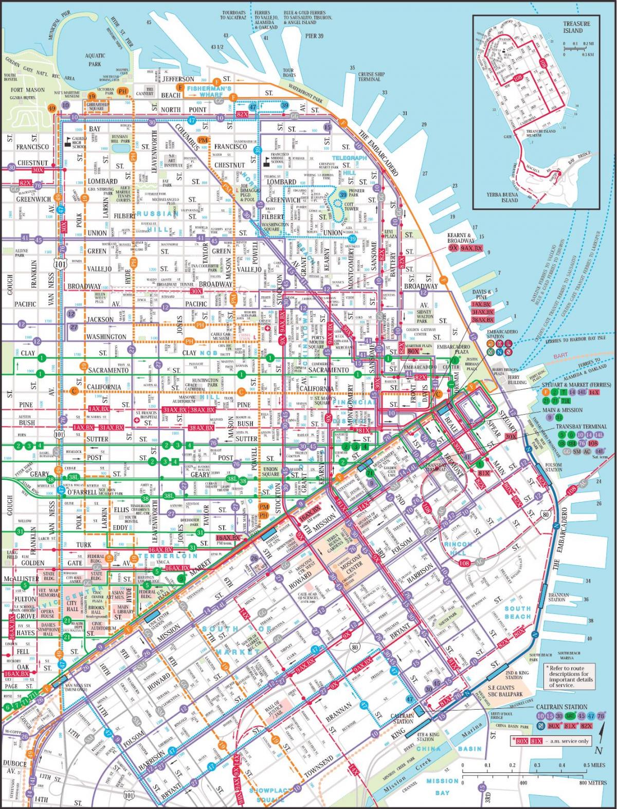 San Francisco public transit kort