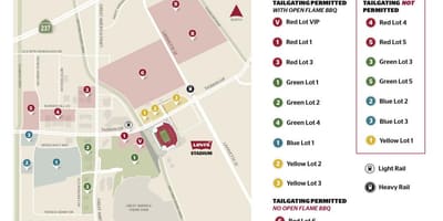 Levi ' s stadion kort indgang