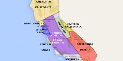 Hoteller i San Francisco i californien på kort